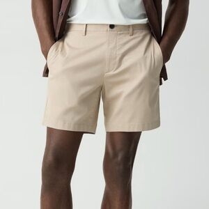 Theory ‘Zaine Short in Stretch Cotton’